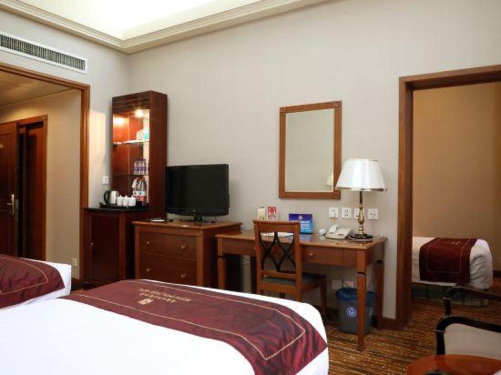 Jianguo Qianmen Hotel Peking Exteriör bild